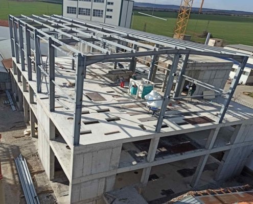 Цех за производство на храни за кучета и котки